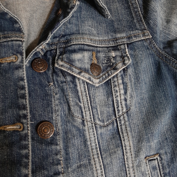 Garage Women Size Extra Small Jean Jacket - Picture 6 of 6